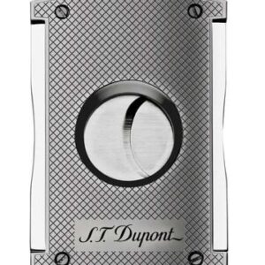 ST Dupont MaxiJet Cigar Cutter Chrome Grid